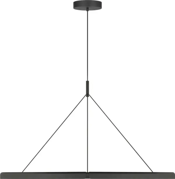 Peter Bristol's Cloak 48" Chandelier transforms functional lighting into sculptural art. Its folded metal forms conceal light sources to eliminate glare while directing illumination precisely where needed. Perfect for large spaces. - alternate view