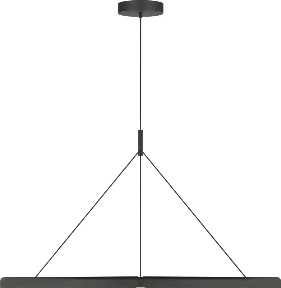 Cloak 48" Chandelier in Nightshade Black - Image 2