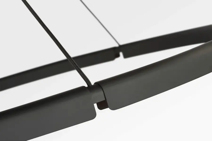 Cloak 48" Chandelier in Nightshade Black - Image 4