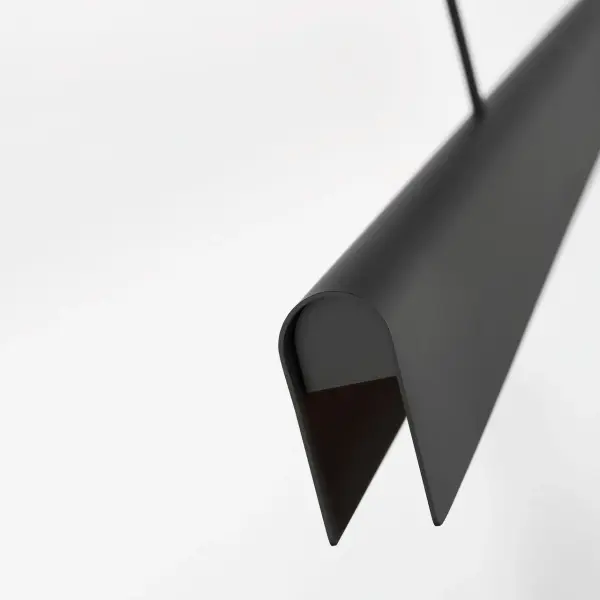 Cloak 60 Linear Chandelier in Nightshade Black - Image 2