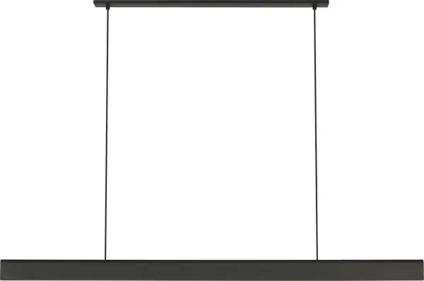 Cloak 60 Linear Chandelier in Nightshade Black - Image 4