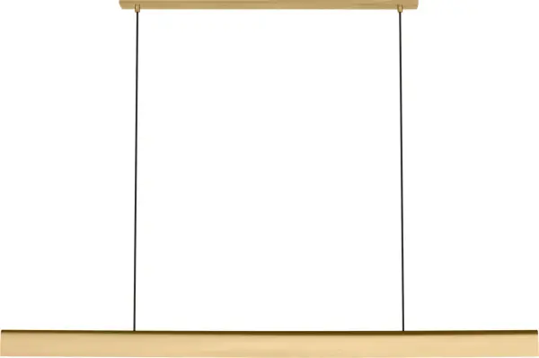 Cloak 60 Linear Chandelier in Hand-Rubbed Antique Brass - Image 2