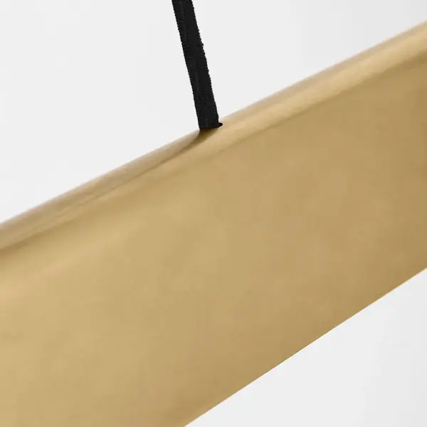 Cloak 60 Linear Chandelier in Hand-Rubbed Antique Brass - Image 3