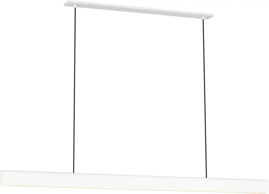 Cloak 60 Linear Chandelier in Matte White - Image 1