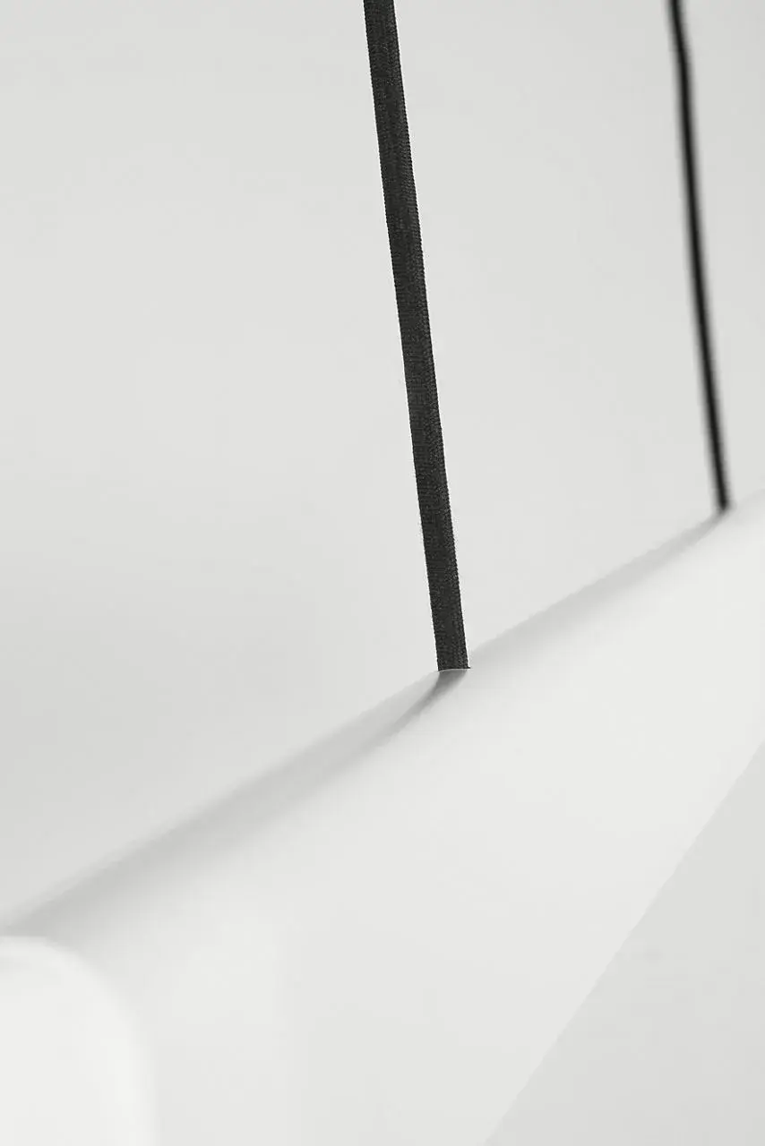 Cloak 60 Linear Chandelier in Matte White - Image 4