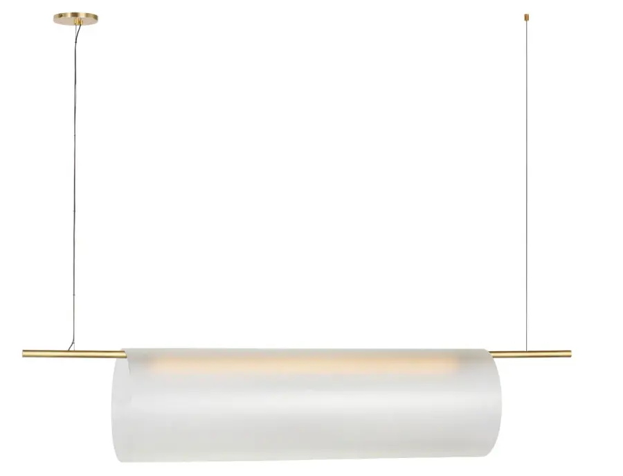 Trace 60" Single Linear Chandelier - Image 1