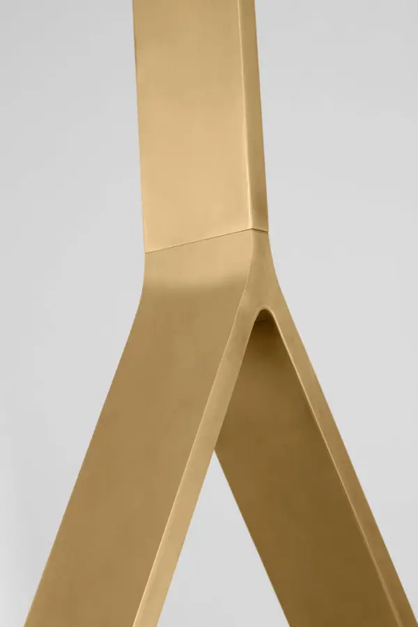 Cymbal Large Pendant in Natural Brass - Image 3