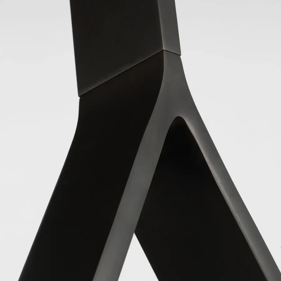 Cymbal X-Large Pendant in Dark Bronze and Natural Brass - Image 6