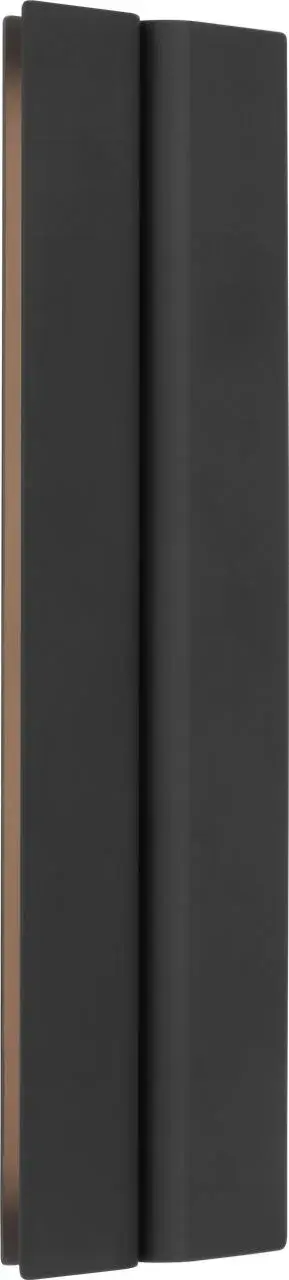Cloak 18" Vanity Light in Nightshade Black - Image 1