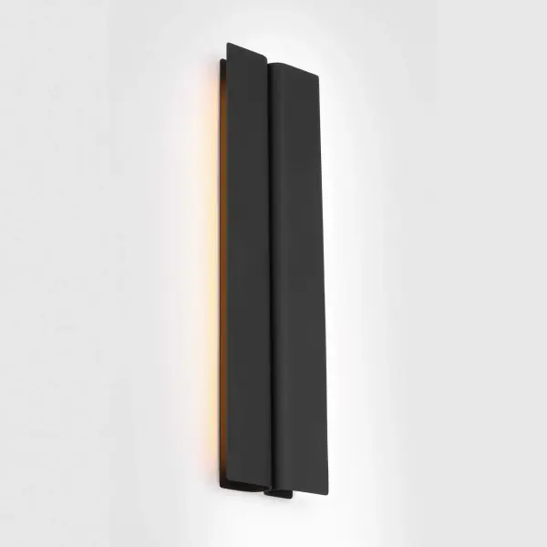 Cloak 18" Vanity Light in Nightshade Black - Image 2