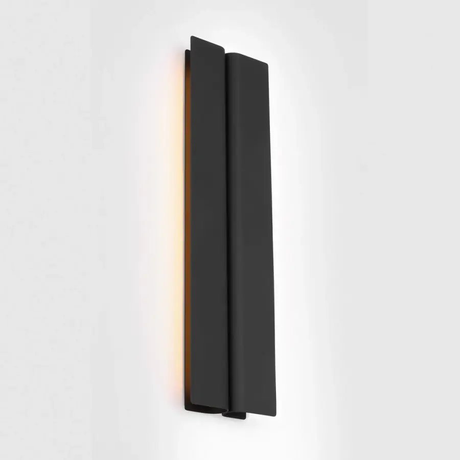 Cloak 18" Vanity Light in Nightshade Black - Image 2