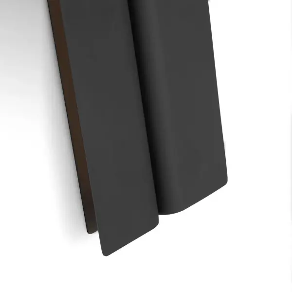 Cloak 18" Vanity Light in Nightshade Black - Image 4