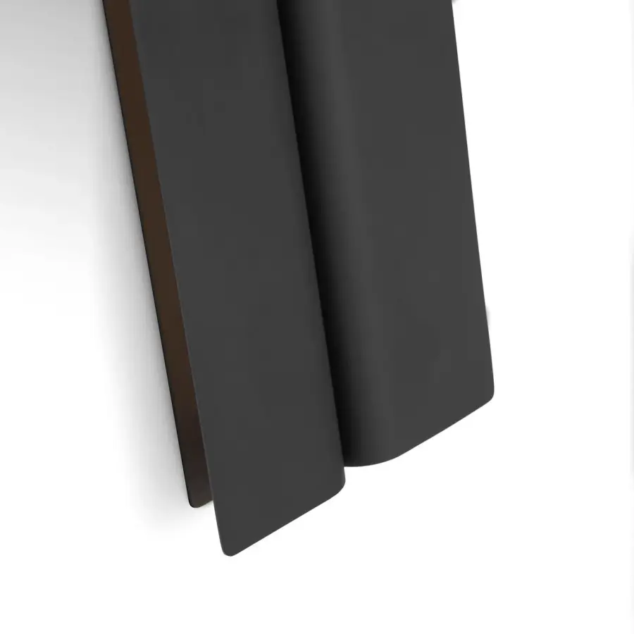 Cloak 18" Vanity Light in Nightshade Black - Image 4