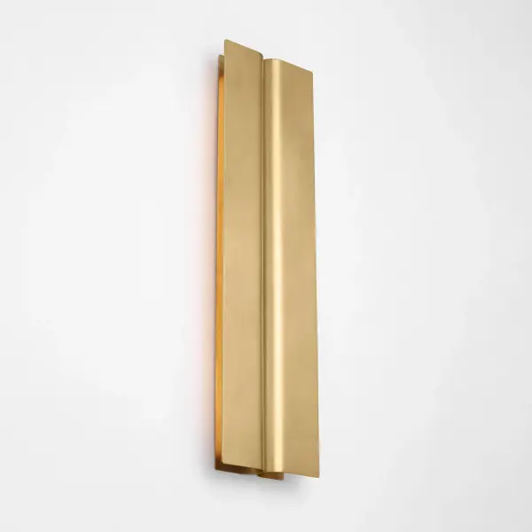 Cloak 18" Vanity Light in Hand-Rubbed Antique Brass - Image 5