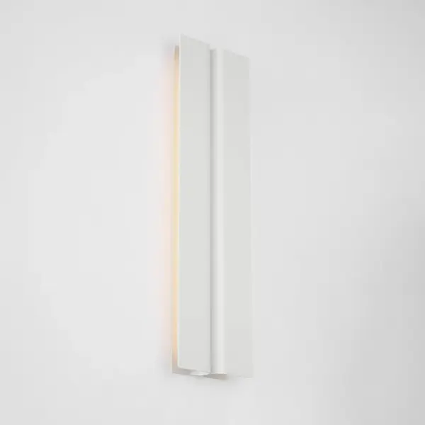 Cloak 18" Vanity Light in Matte White - Image 4