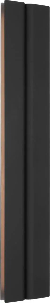 Cloak 24" Vanity Light in Nightshade Black - Image 1