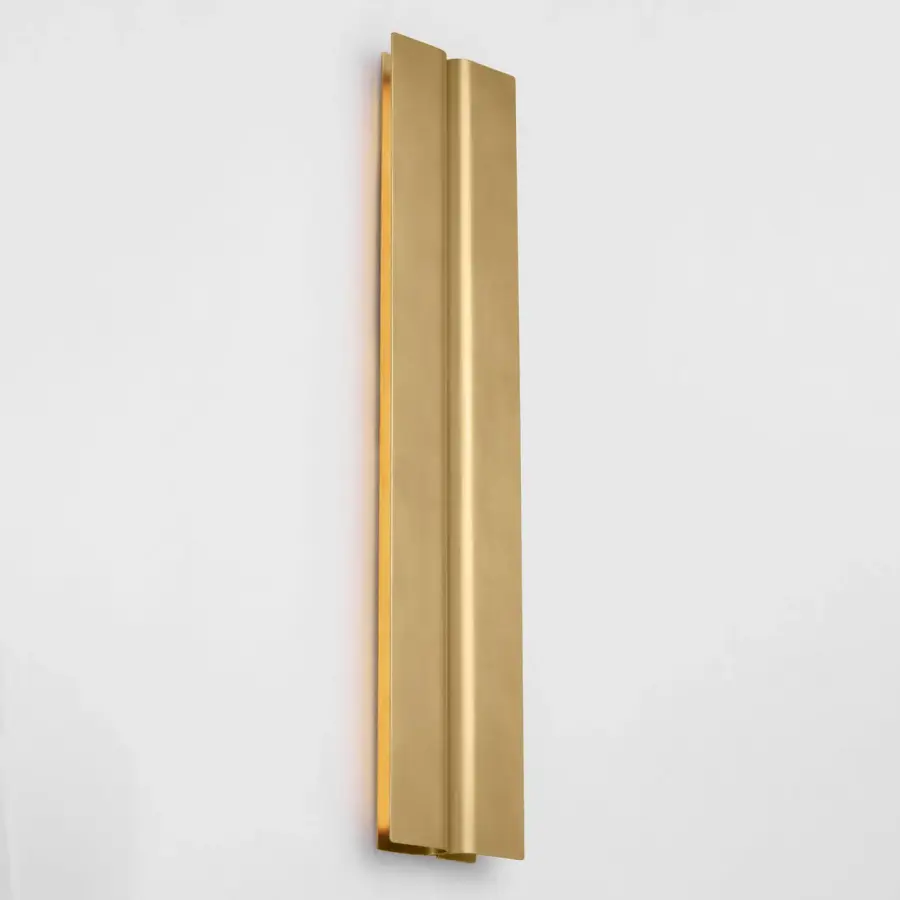 Cloak 24" Vanity Light in Hand-Rubbed Antique Brass - Image 2