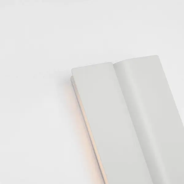 Cloak 24" Vanity Light in Matte White - Image 3