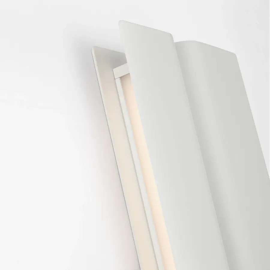 Cloak 36" Vanity Light in Matte White - Image 5