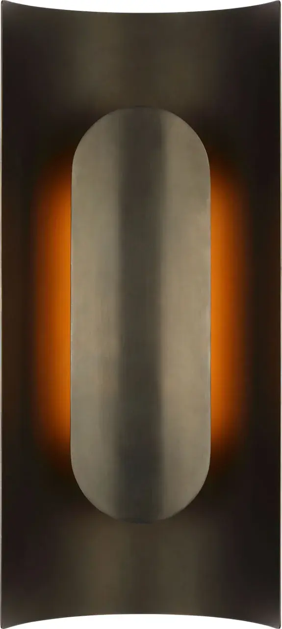 Shielded Medium Sconce in Bronze - Image 1