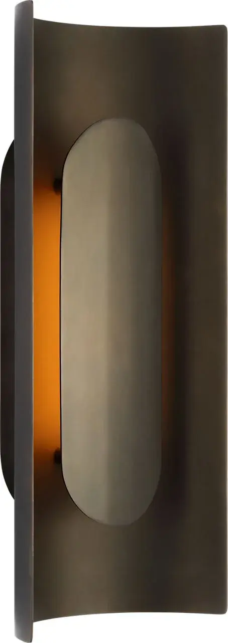 Shielded Medium Sconce in Bronze - Image 2