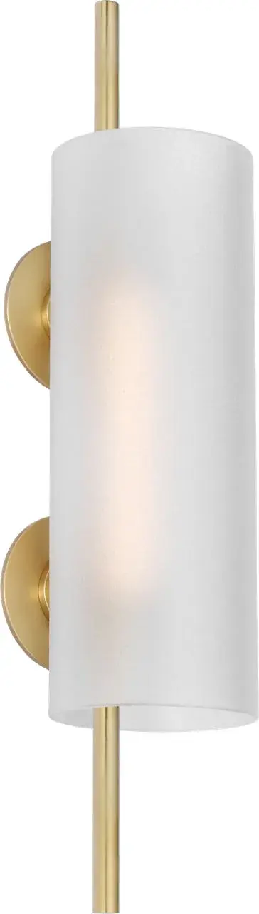 Trace 18" Sconce in Hand-Rubbed Antique Brass - Image 1