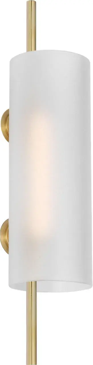 Trace 18" Sconce in Hand-Rubbed Antique Brass - Image 2