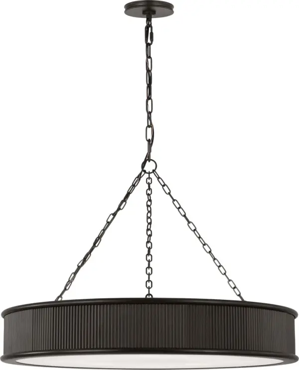 Ritz 27" Chandelier in Aged Iron - Image 2