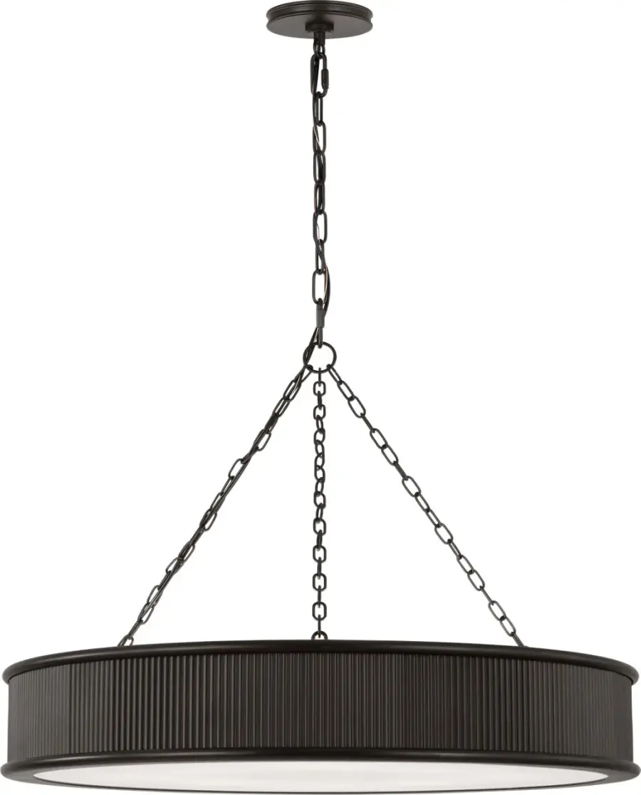 Ritz 27" Chandelier in Aged Iron - Image 2
