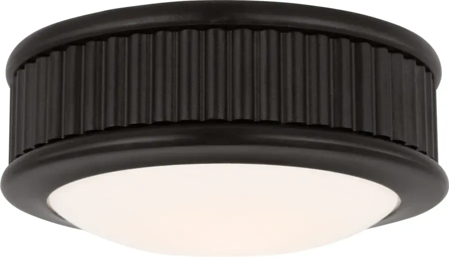 Ritz 5-Light Flush Mount in Aged Iron - Image 1