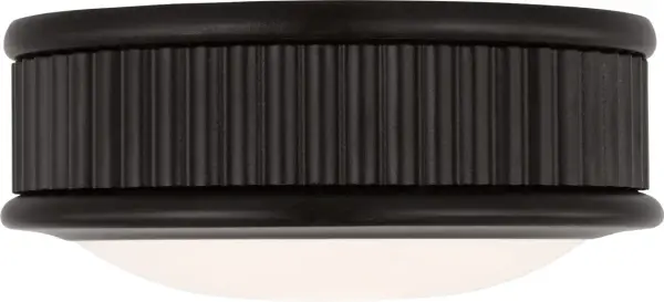 Ritz 5-Light Flush Mount in Aged Iron - Image 2