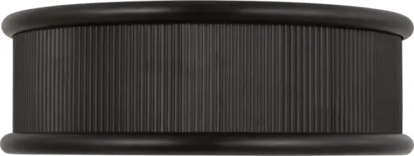 Ritz 18" Flush Mount in Aged Iron - Image 1