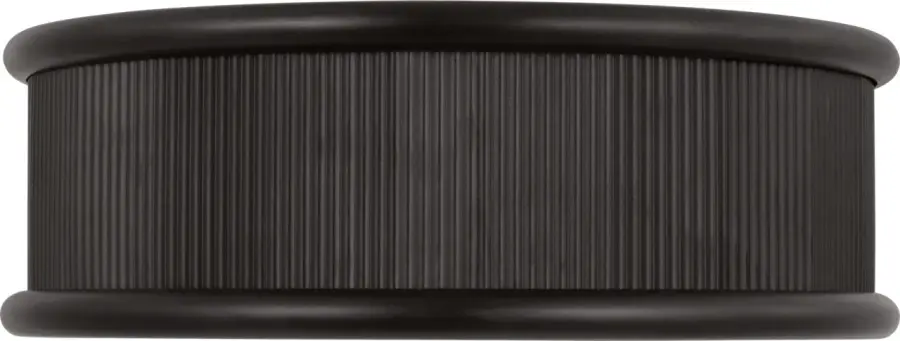 Ritz 18" Flush Mount in Aged Iron - Image 1