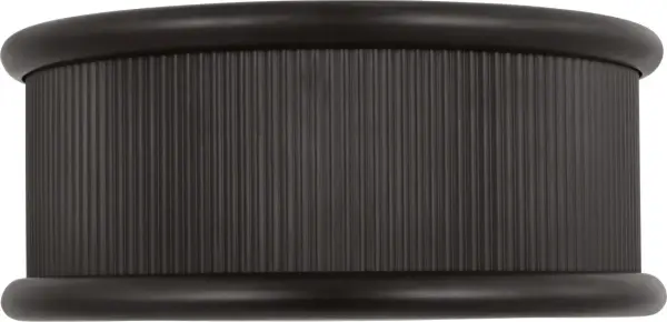 Ritz 14" Flush Mount in Aged Iron - Image 2