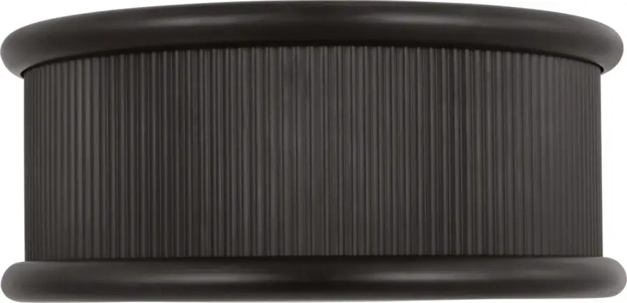 Ritz 14" Flush Mount in Aged Iron - Image 2