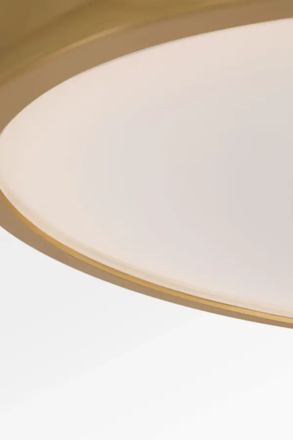 Dupont 16" Round Semi Flush in Gild - Image 3