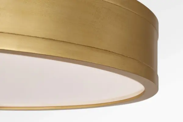 Dupont 16" Round Semi Flush in Gild - Image 4
