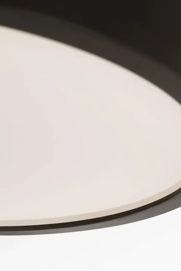 Dupont 12" Round Semi Flush in Aged Iron - Image 3