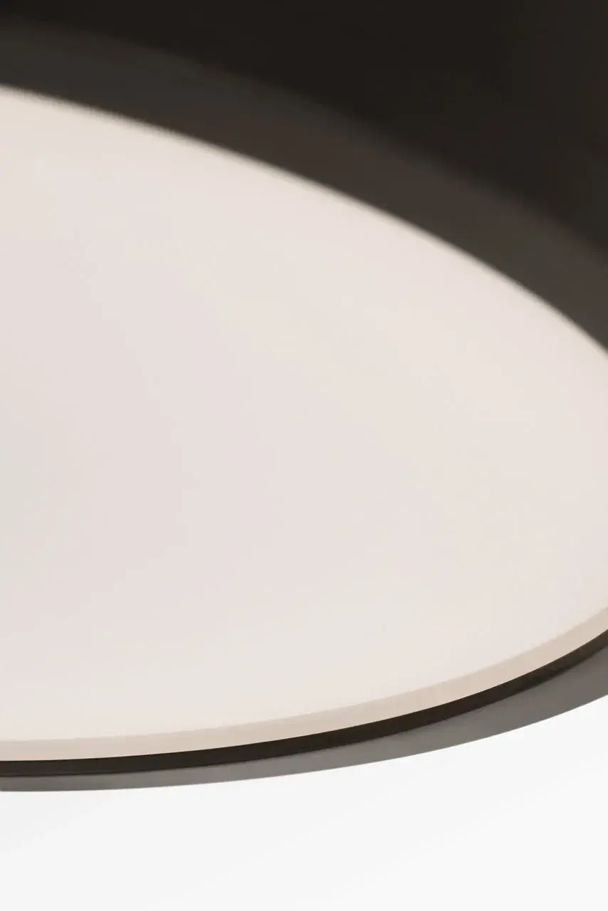 Dupont 12" Round Semi Flush in Aged Iron - Image 3