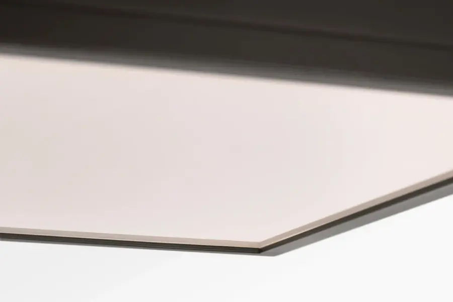 Dupont 16" Square Semi Flush Mount in Aged Iron - Image 5
