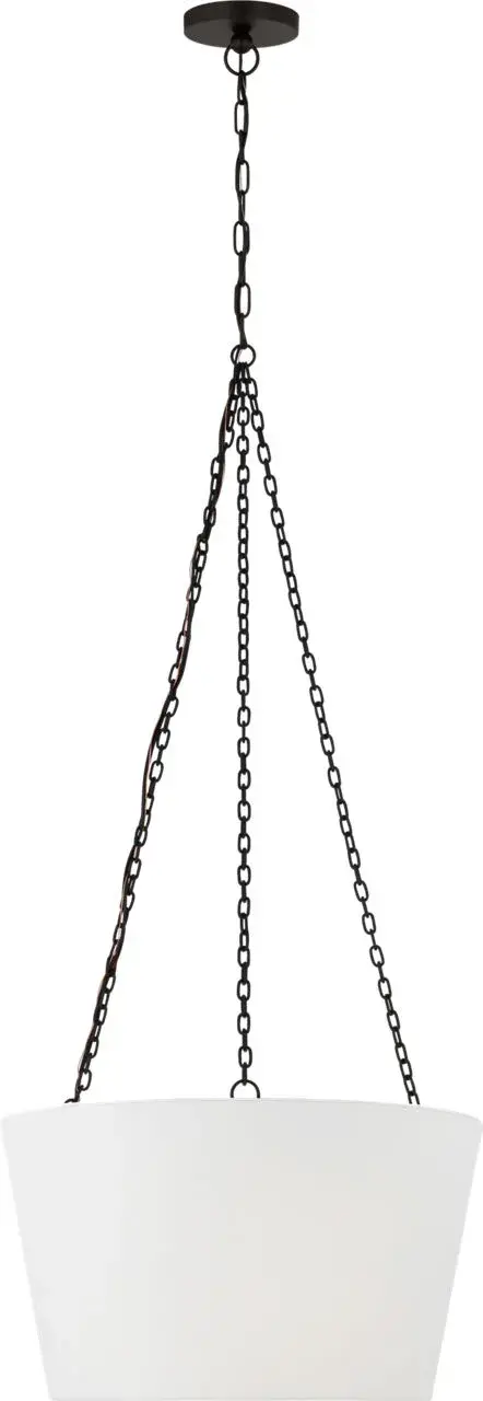 Herve 18" Hanging Shade in Aged Iron - Image 2