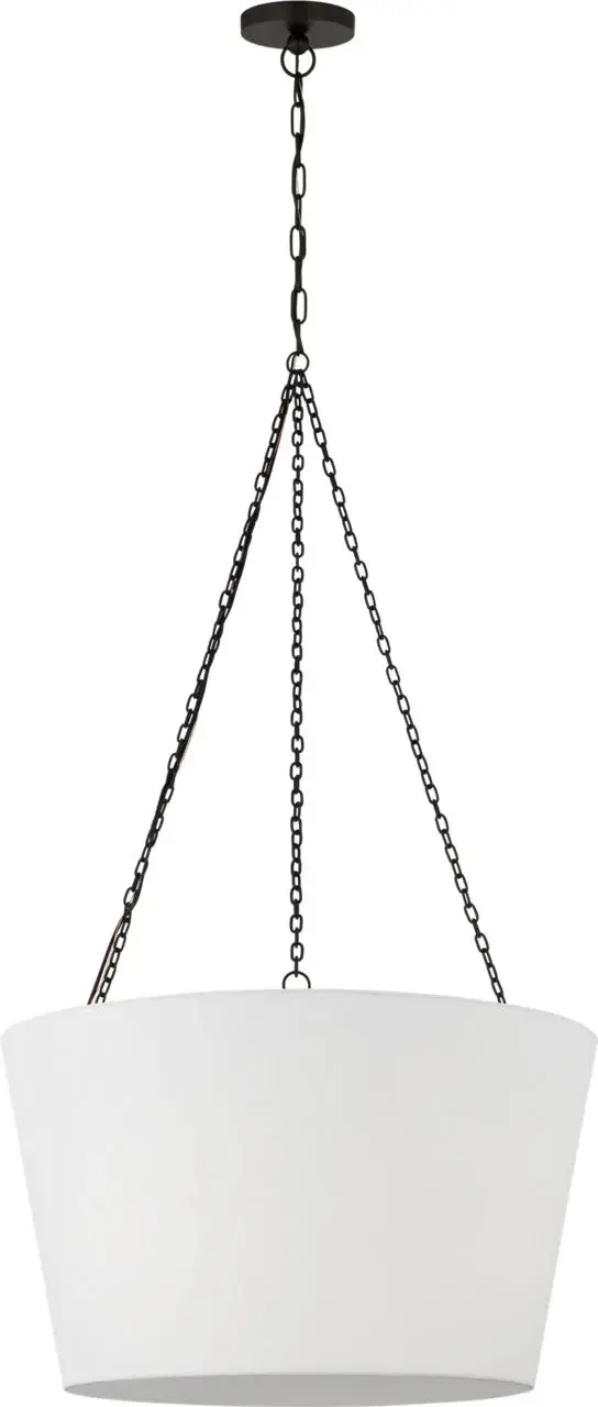 Herve 24" Hanging Shade in Aged Iron - Image 1