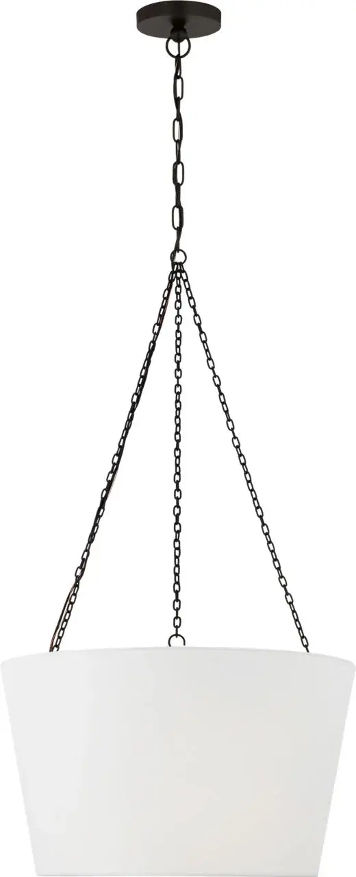 Herve 24" Hanging Shade in Aged Iron - Image 2