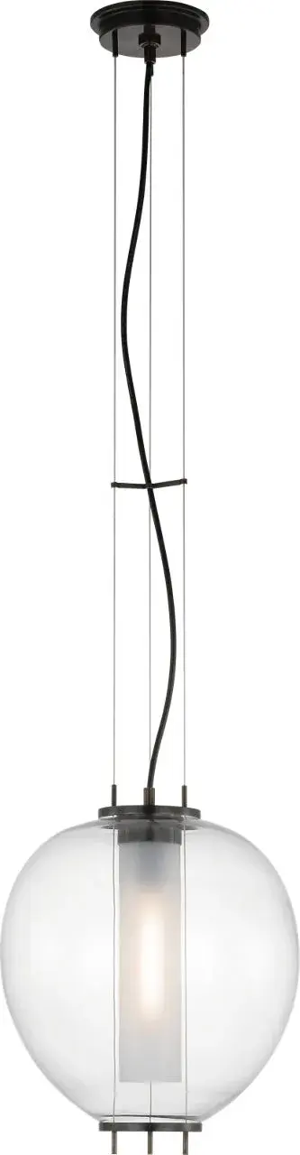 The Taro 13" Lantern combines traditional lantern styling with clear glass panels and a rich bronze finish. Its compact 13-inch size makes it perfect for entryways, hallways, and covered outdoor spaces.