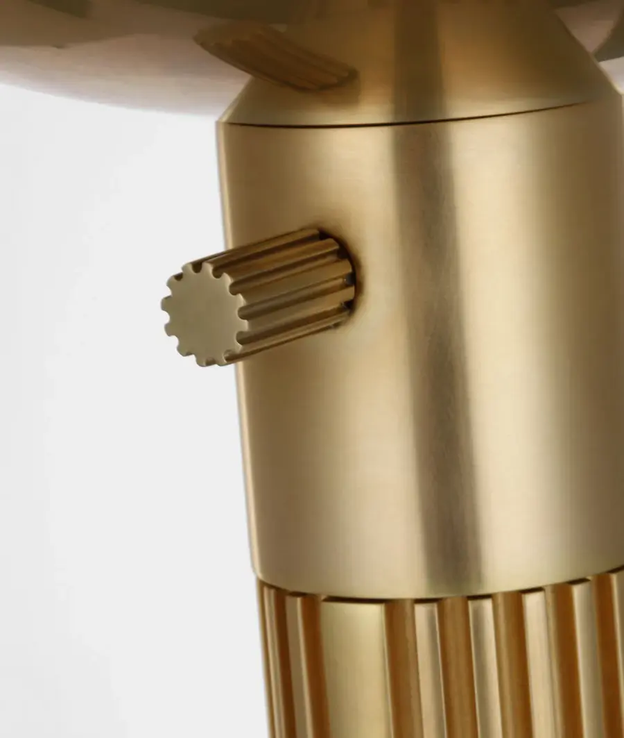 Elegant 70" Brass Torchiere Delivers Sophisticated Ambient Lighting - Image 7