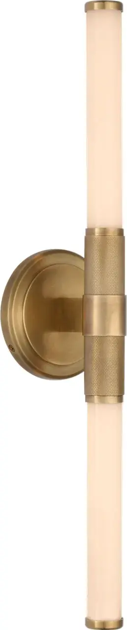 Barrett 21" Up and Down Bath Light in Natural Brass - Image 3