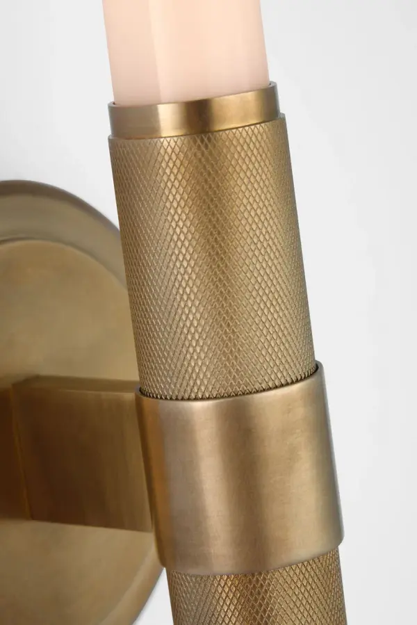 Barrett 21" Up and Down Bath Light in Natural Brass - Image 5