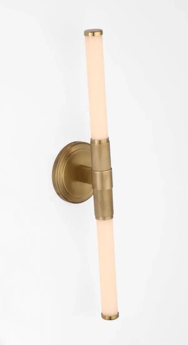 Barrett 21" Up and Down Bath Light in Natural Brass - Image 6
