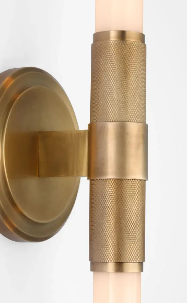Barrett 21" Up and Down Bath Light in Natural Brass - Image 7