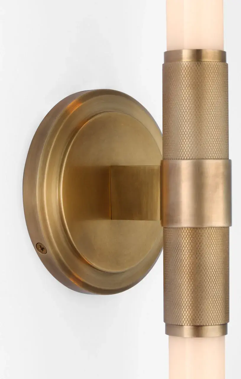 Barrett 21" Up and Down Bath Light in Natural Brass - Image 8